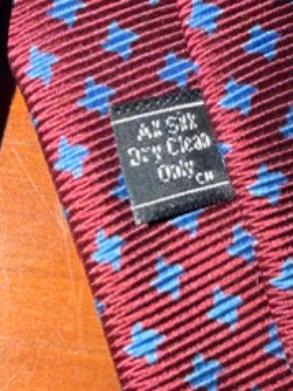 Barney’s Silk Tie -- Charles Hill Silks Handmade in England